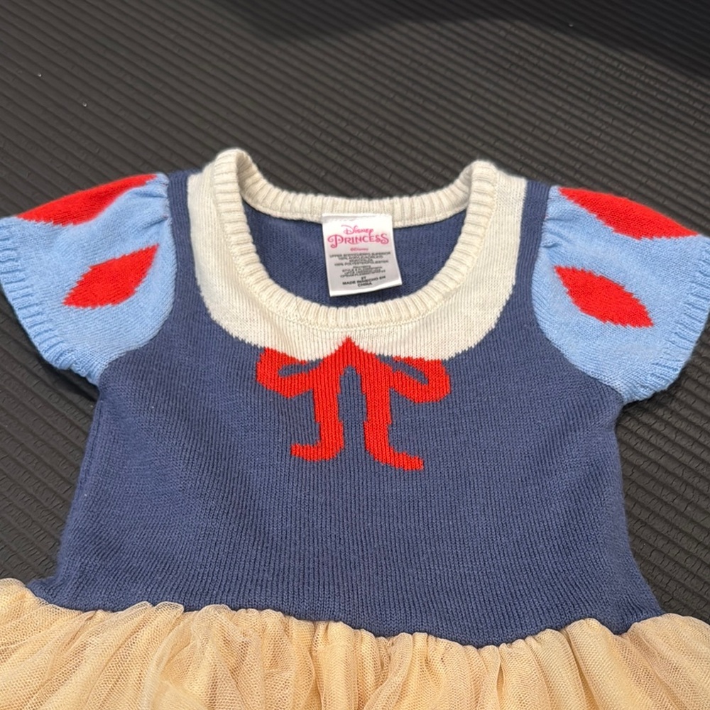 Disney Blue and Gold Kids Snow White dress - Picture 4 of 4